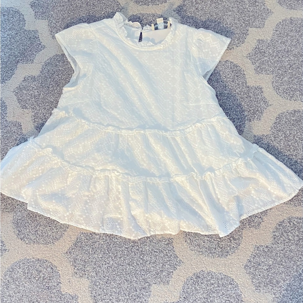 Jun&Ivy Laced S White Top